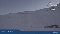 Archiv Foto Webcam Bergrestaurant Rendl (Arlberg) 06:00