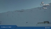 Archiv Foto Webcam Bergrestaurant Rendl (Arlberg) 07:00