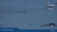 Archiv Foto Webcam Bergrestaurant Rendl (Arlberg) 16:00