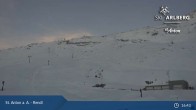 Archived image Webcam Mountain Restaurant Rendl - St. Anton 02:00