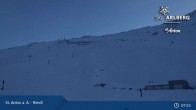 Archived image Webcam Mountain Restaurant Rendl - St. Anton 07:00