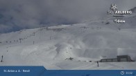 Archived image Webcam Mountain Restaurant Rendl - St. Anton 10:00