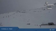 Archived image Webcam Mountain Restaurant Rendl - St. Anton 14:00