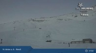 Archiv Foto Webcam Bergrestaurant Rendl (Arlberg) 02:00