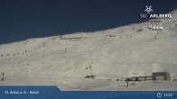 Archiv Foto Webcam Bergrestaurant Rendl (Arlberg) 14:00