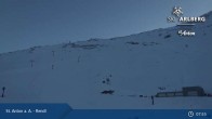 Archived image Webcam Mountain Restaurant Rendl - St. Anton 07:00