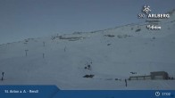 Archived image Webcam Mountain Restaurant Rendl - St. Anton 02:00