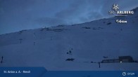 Archived image Webcam Mountain Restaurant Rendl - St. Anton 06:00