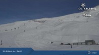 Archiv Foto Webcam Bergrestaurant Rendl (Arlberg) 14:00