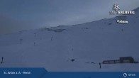 Archiv Foto Webcam Bergrestaurant Rendl (Arlberg) 07:00