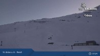 Archived image Webcam Mountain Restaurant Rendl - St. Anton 06:00