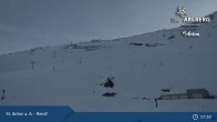 Archiv Foto Webcam Bergrestaurant Rendl (Arlberg) 07:00