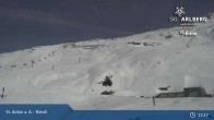 Archiv Foto Webcam Bergrestaurant Rendl (Arlberg) 12:00