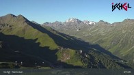 Archiv Foto Webcam Pardatschgrat (2.624m) 07:00