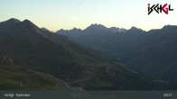 Archiv Foto Webcam Pardatschgrat (2.624m) 04:00