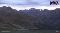Archiv Foto Webcam Pardatschgrat (2.624m) 18:00