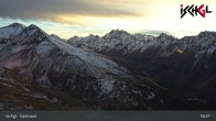 Archiv Foto Webcam Pardatschgrat (2.624m) 18:00
