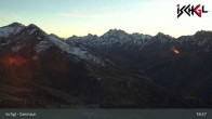 Archiv Foto Webcam Pardatschgrat (2.624m) 18:00