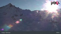 Archiv Foto Webcam Pardatschgrat (2.624m) 08:00