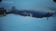 Archived image Webcam Upper Station of the Venetbahn in Landeck 06:00