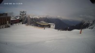 Archived image Webcam Upper Station of the Venetbahn in Landeck 11:00