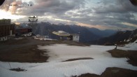 Archiv Foto Webcam Bergstation Venetbahn in Landeck 19:00
