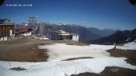 Archived image Webcam Upper Station of the Venetbahn in Landeck 09:00