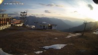 Archived image Webcam Upper Station of the Venetbahn in Landeck 05:00