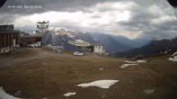 Archived image Webcam Upper Station of the Venetbahn in Landeck 11:00