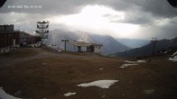 Archived image Webcam Upper Station of the Venetbahn in Landeck 13:00