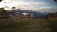 Archiv Foto Webcam Bergstation Venetbahn in Landeck 19:00