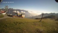 Archived image Webcam Upper Station of the Venetbahn in Landeck 07:00