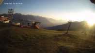 Archiv Foto Webcam Bergstation Venetbahn in Landeck 06:00