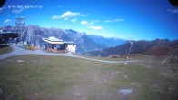 Archiv Foto Webcam Bergstation Venetbahn in Landeck 13:00