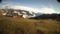 Archived image Webcam Upper Station of the Venetbahn in Landeck 07:00