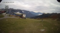 Archived image Webcam Upper Station of the Venetbahn in Landeck 08:00