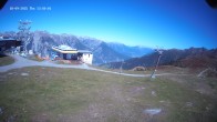 Archived image Webcam Upper Station of the Venetbahn in Landeck 12:00
