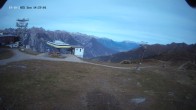 Archived image Webcam Upper Station of the Venetbahn in Landeck 13:00