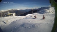 Archived image Webcam Upper Station of the Venetbahn in Landeck 09:00