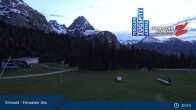 Archiv Foto Webcam Sicht auf das Kinderland an der Ehrwalder Alm 20:00