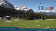 Archived image Webcam View of Ehrwalder Alm 10:00