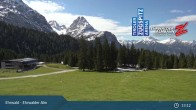 Archived image Webcam View of Ehrwalder Alm 12:00