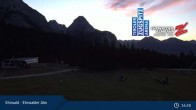 Archiv Foto Webcam Sicht auf das Kinderland an der Ehrwalder Alm 01:00