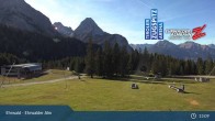 Archiv Foto Webcam Sicht auf das Kinderland an der Ehrwalder Alm 13:00