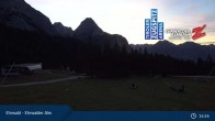 Archiv Foto Webcam Sicht auf das Kinderland an der Ehrwalder Alm 17:00