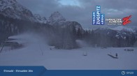 Archiv Foto Webcam Sicht auf das Kinderland an der Ehrwalder Alm 06:00