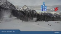 Archiv Foto Webcam Sicht auf das Kinderland an der Ehrwalder Alm 08:00