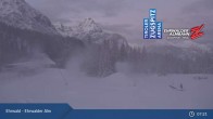 Archiv Foto Webcam Sicht auf das Kinderland an der Ehrwalder Alm 06:00