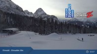 Archiv Foto Webcam Sicht auf das Kinderland an der Ehrwalder Alm 14:00