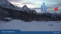 Archiv Foto Webcam Sicht auf das Kinderland an der Ehrwalder Alm 16:00